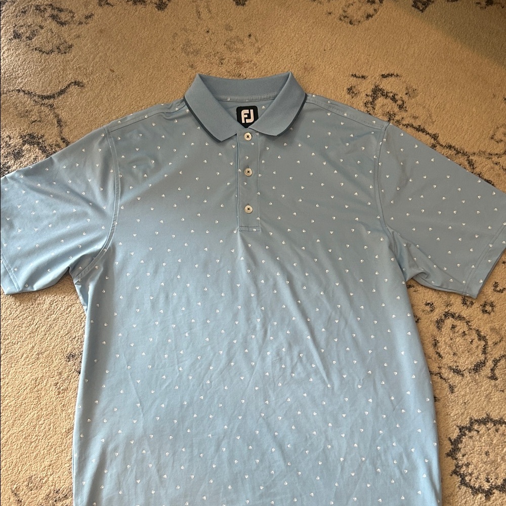 FootJoy Sky Blue Polo Shirt